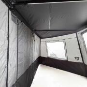 Extension pour store : Latéral 180° Leaf 200 cm gris