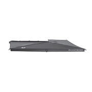 Store latéral : Allongé - Gauche 270° Leaf 200 cm gris