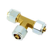 Raccord T pour jumelage 2 réservoirs GPL