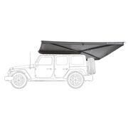 Store leaf : Gauche 270° Leaf 250 cm gris