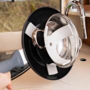 Séparateurs d'assiettes aimantés gris