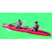 Kayak duo siège modulable rouge