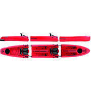 Kayak duo siège modulable rouge