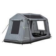 Tente de camping gonflable autoportante 140 grise