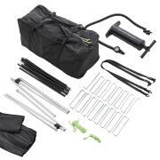 Tente de camping gonflable autoportante 140 grise