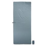 Grande serviette de douche pliable NanoDry : Bleu ardoise