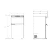 Réfrigérateur encastrable à compression BLIZZ-E : F80