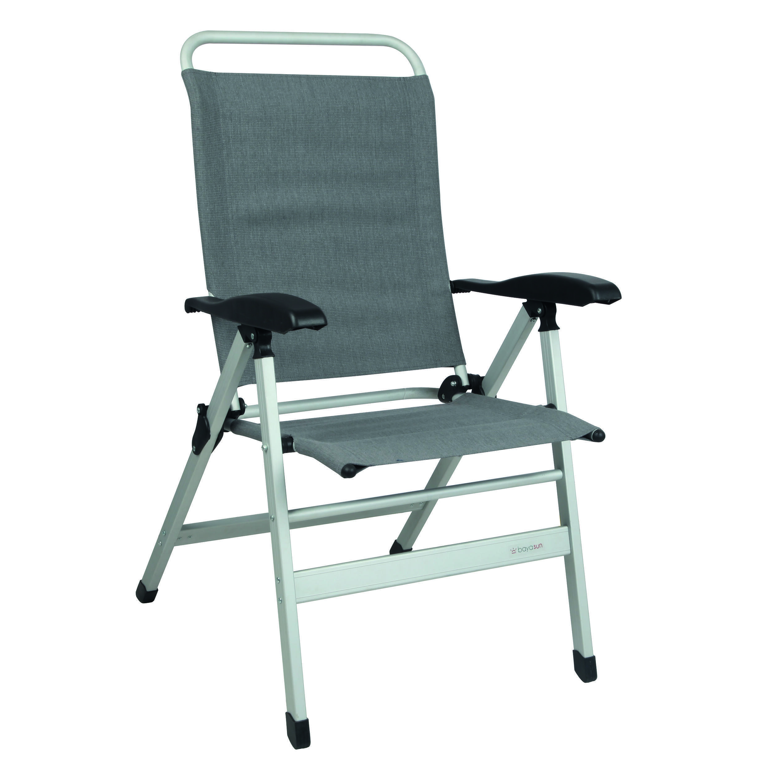 Fauteuil aluminium Confort : Gris baya