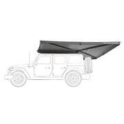 Store latéral : Allongé - Droit 270° Leaf 250 cm gris