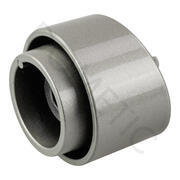 bouton tournant gauche argent