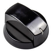 kit bouton tournant argent/noir
