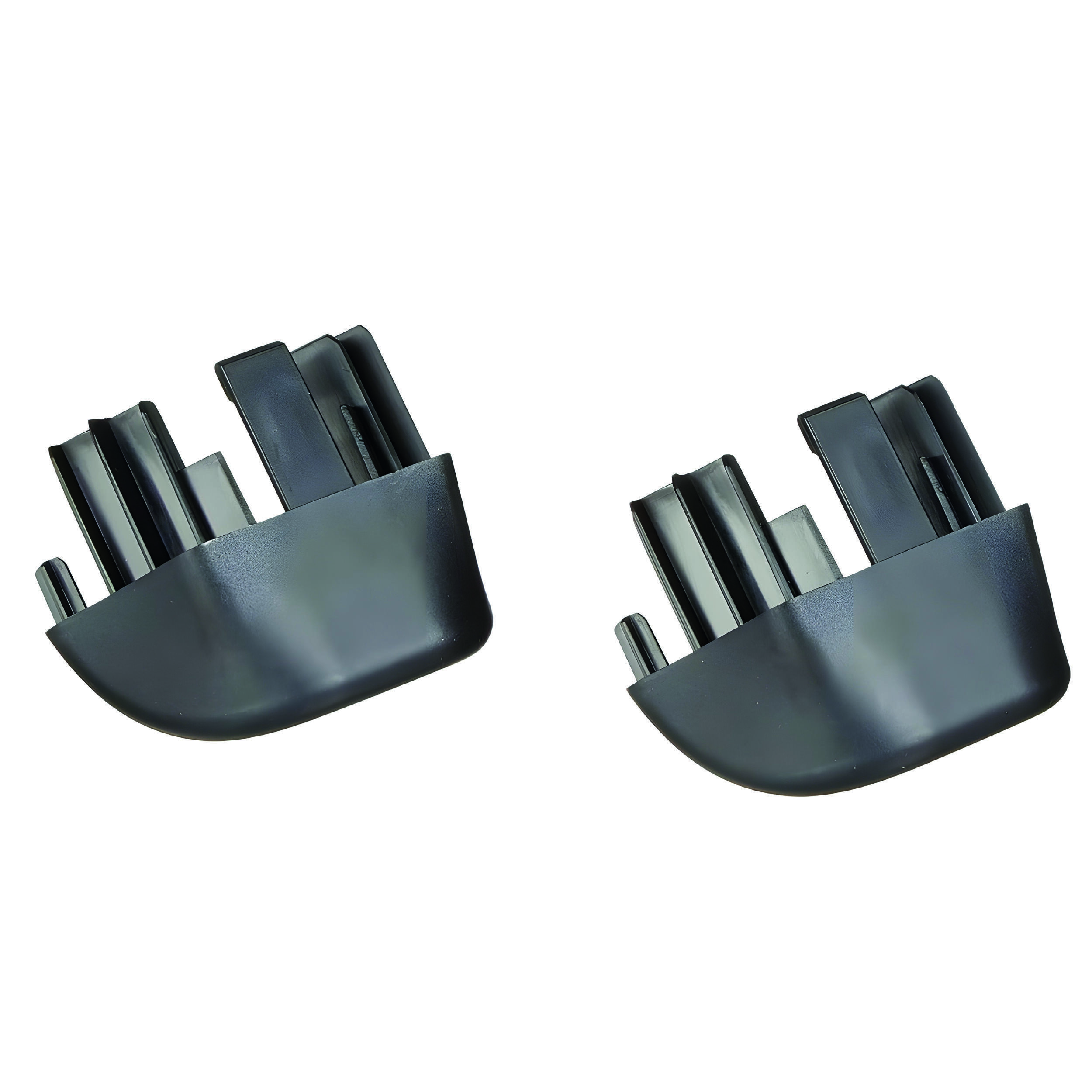 Embouts de rail noir