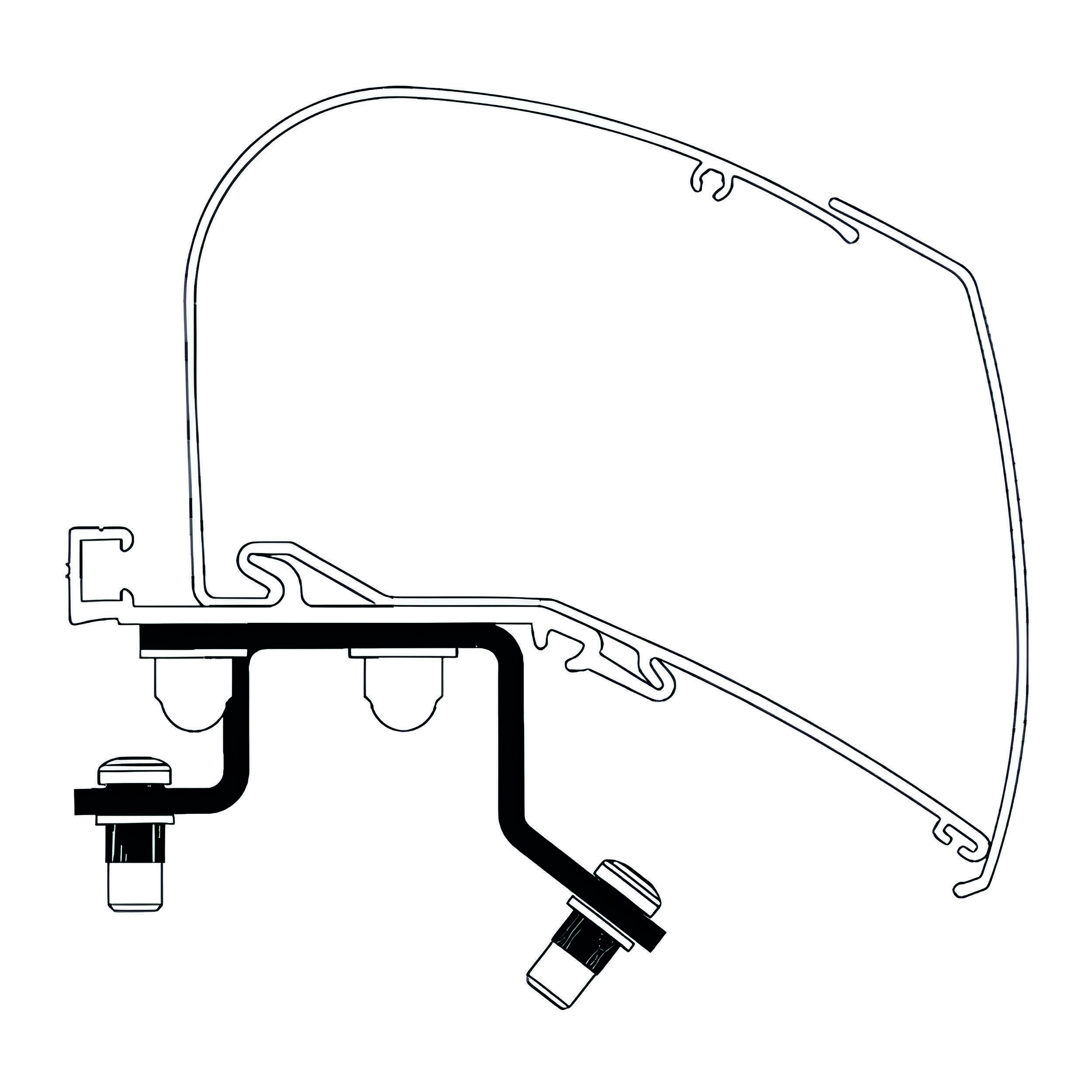 Adaptateur Omnistor 6300 Renault Master 2024 - L3H2