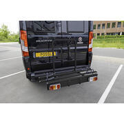 Porte-vélos pivotant sur châssis Sesamo pour fourgon