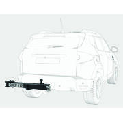 Bras pivotant pour porte vélos