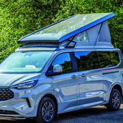 Toit relevable pour véhicule Ford Custom V710 VW T7 (hors Multivan après 2024) : de dimension L2 H1 avec ouverture Arrière
