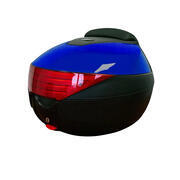 Coffre moto : Couleur Bleu babylone