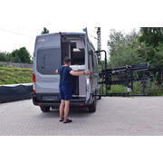 Porte vélos pivotant pour fourgon Man TGE