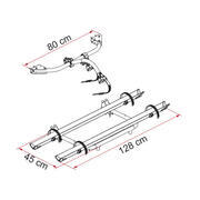 Porte-vélos Garage pour soute : standard